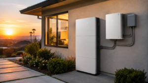 home battery cost California