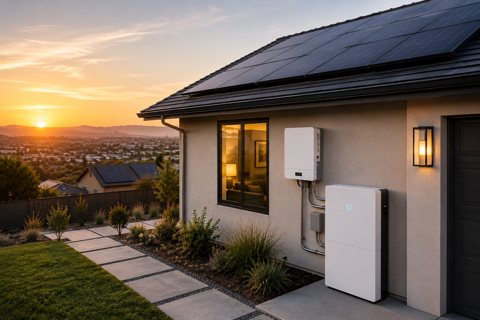 battery with solar California