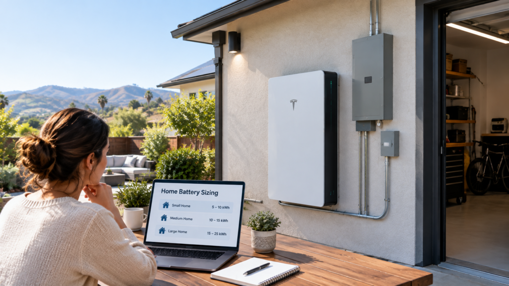Home Battery Sizing Guide