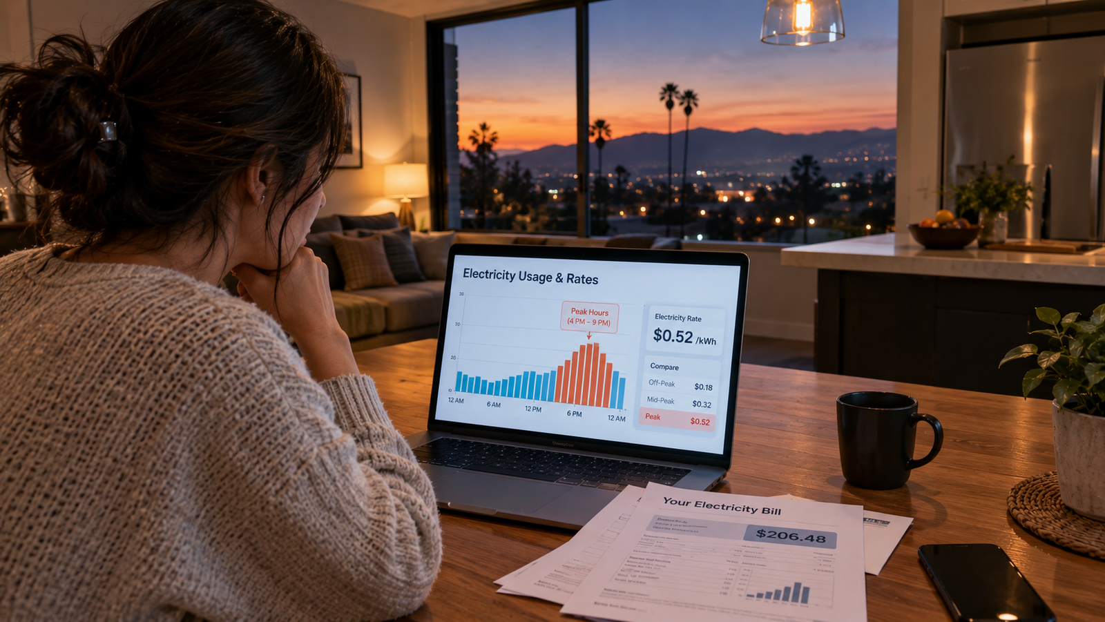 why is electricity so expensive at 6pm in California